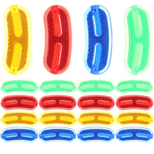 20pcs Compact Wheel Reflectors for Bicycles