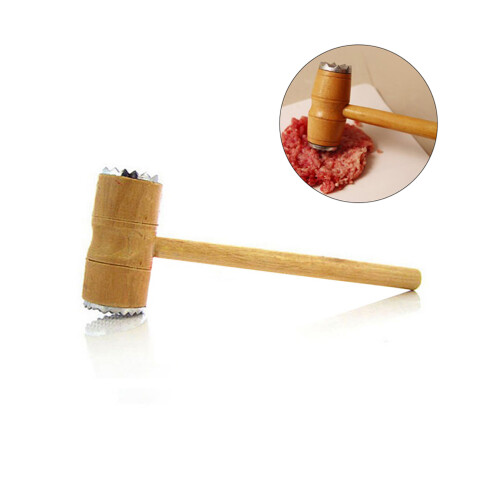 Ergonomic Double Sided Meat Mallet For