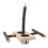 Sitzstangenständer aus Holz, Hängenäpfe, 5