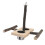 Sitzstangenständer aus Holz, Hängenäpfe, 4