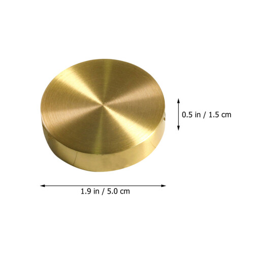 Paper Decor Brass Paperweight Authentic Indoor Office 1