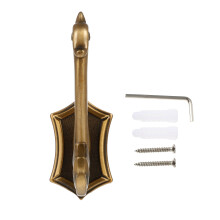 Praktische Retro Wandkapstok Haak Van Licht Aluminium