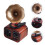 Dark Red Plastic Music Box Gramophone Decoration for Home Office 9