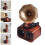 Dark Red Plastic Music Box Gramophone Decoration for Home Office 6