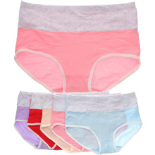 5St Stretch Dames Katoenen Ondergoed Taille Ademend Comfortabel