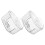 2Pcs Plastic Hanging Wall Basket for Kitchen Ginger Garlic Use 8