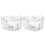 2Pcs Plastic Hanging Wall Basket for Kitchen Ginger Garlic Use 11