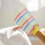 4 Pcs Exfoliation Scrubbing Mitt Shower Glove Bathing 7