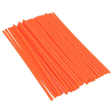 Motorcycle Wheel Covers Orange 72pcs
