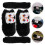 E Bike Accessories Comfortable Cloth Black 1 Pair 11