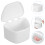 Plastic Denture Box Case Storage For Teeth Overnight False Holder 8