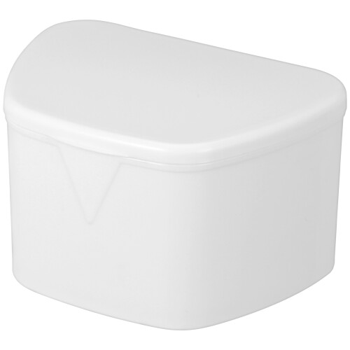 Plastic Denture Box Case Storage For Teeth Overnight False Holder