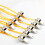 Silver Iron Whistle For Coaches And Referees Clear Sound 24pcs 4
