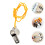 Silver Iron Whistle For Coaches And Referees Clear Sound 24pcs 11