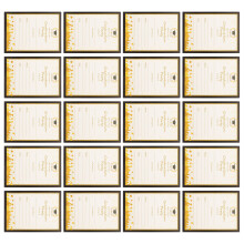 20 Pcs Graduation Invitation Dinner Party Invitations Greeting Card