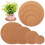 12Pcs Round Cork Mat Coasters For Plant Pots And Drinks 1