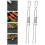 2 Pcs Barbecue Sign Effective Roasting Accessory 10