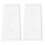 Nursery Pots Trays Sowing Tray White Pp 2set 3