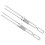 2 Pcs Barbecue Sign Effective Roasting Accessory 1