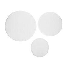 3St Wit Rond Cake Foam Dummy Model Voor Decoratie En Oefening