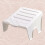 Home Shoe Rack Shelf Anti Slip Rectangular Design White 1set 6