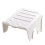 Home Shoe Rack Shelf Anti Slip Rectangular Design White 1set 10