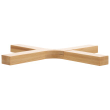 Wooden Trivet Kruis Panhouder Bamboe Placemat Tafelplaat Vouwbaar