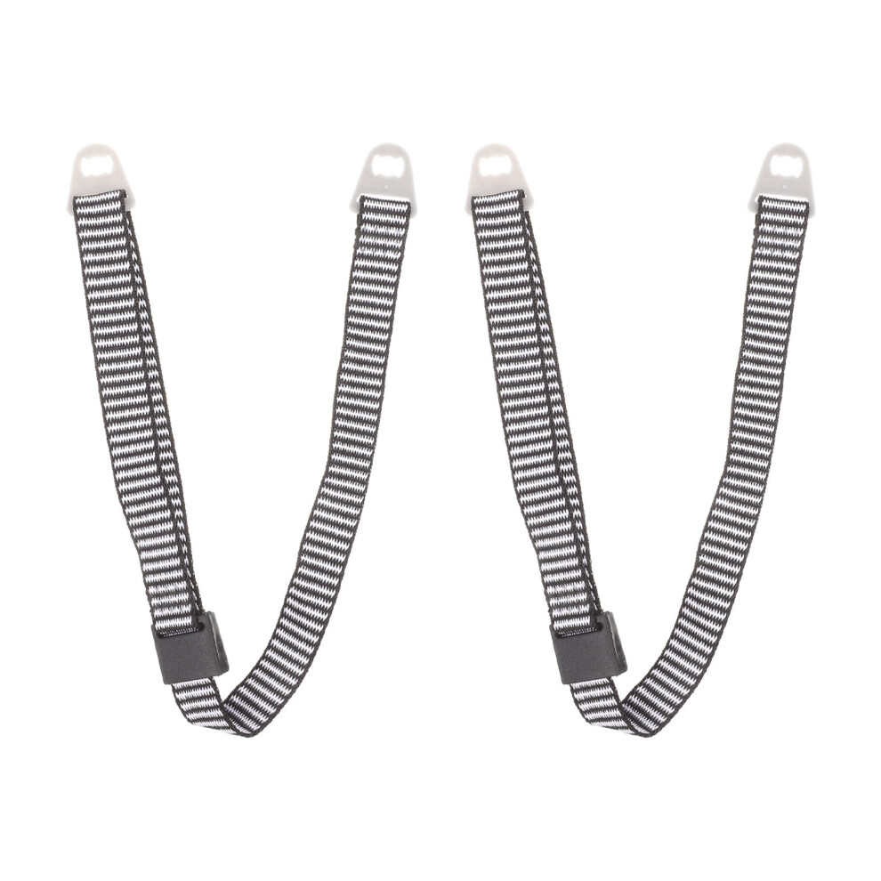 2Pcs Adjustable Hard Hat Chin Straps Grey Durable Safety Helmet Bands 3292592192837
