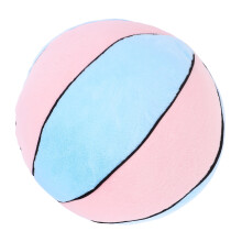 Basketball Shaped Pillow Pink 1set 10.2x10.2x10.2in