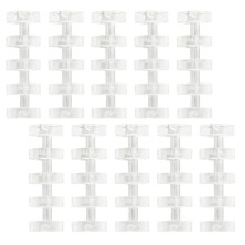 20pcs five-hole loose leaf binders scrapbook book clips segmented