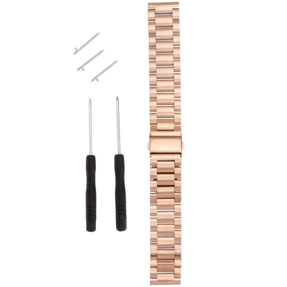 Stainless Steel Watch Strap For Venu Rose Gold 3292820229595