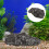 Aquarium Mountain Ornament Rock Shape Pu Assorted Color 1pack 5
