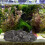 Aquarium Mountain Ornament Rock Shape Pu Assorted Color 1pack 9