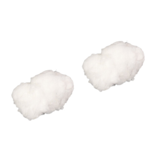 2 Pcs Cloud White Props Baby Shower Decorations Hanging Clouds Party