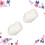 2 Pcs Cloud White Props Baby Shower Decorations Hanging Clouds Party 2