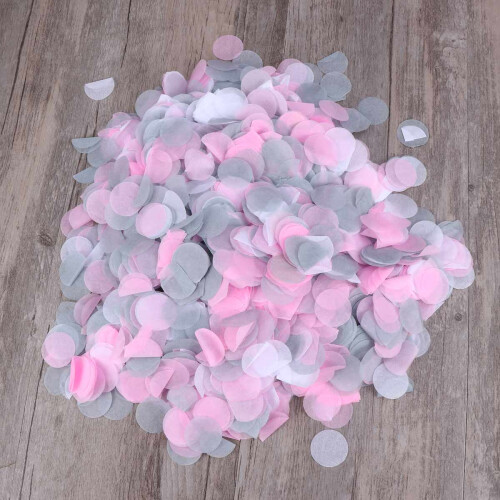 Wedding Party Table Decorations Confetti Throwing Round Paper Set 2