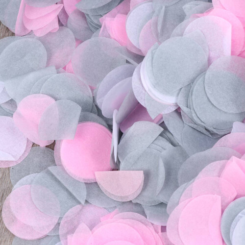 Wedding Party Table Decorations Confetti Throwing Round Paper Set 1