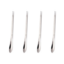 4Stk -Esswerkzeuge Für Meeresfrüchte (Silber)