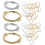 40St Multifunctionele Ronde Kralen Frames Voor DIY Decoratie 4