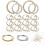 40St Multifunctionele Ronde Kralen Frames Voor DIY Decoratie 11