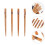 Raindrops Reusable Chopstick Kitchen Tools Wood 4 Pairs Assorted Color 6