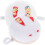 Pin Cushion Grey Polyester Compact Sewing Tool 2pcs 8