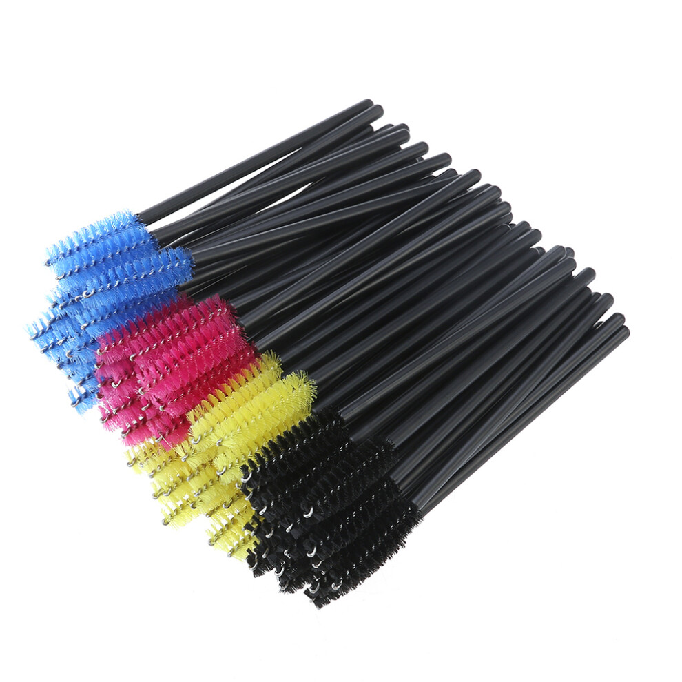 Happyyami Generic 200Pcs Makeup Eyelash Brush Mascara Wands