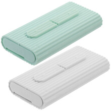 2 stuks flossstaafjesdoosje - handig en compact tandenfloss organizer