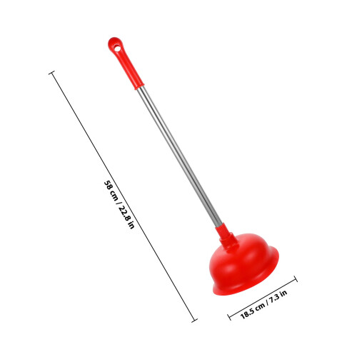 Toilet Suction Unblocking Tools Bathroom Clean Plug Clogging Plunger 1