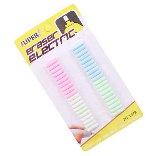 Eraser Refill Electric Rubber Core Student Use Refills Replacements