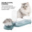 Pet Feeder Water Bowl Base: Plastic Automatic 8