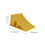 Wheel Chock Stabilizer Triangle Ramp Mat Trailer Stopper Travel 2