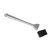 2pcs Silicone Pastry Brush For Baking 20cm X 4cm Silver