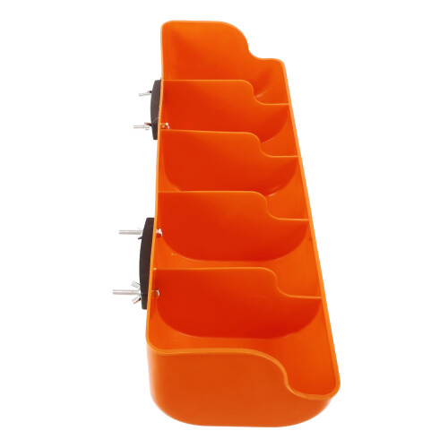 Mountable Pig Feeder Multi-Compartment Livestock Trough
